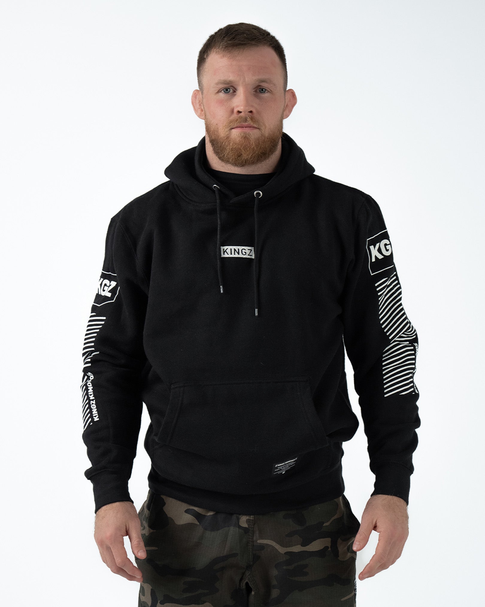 Slant Bar Pullover Hoodie