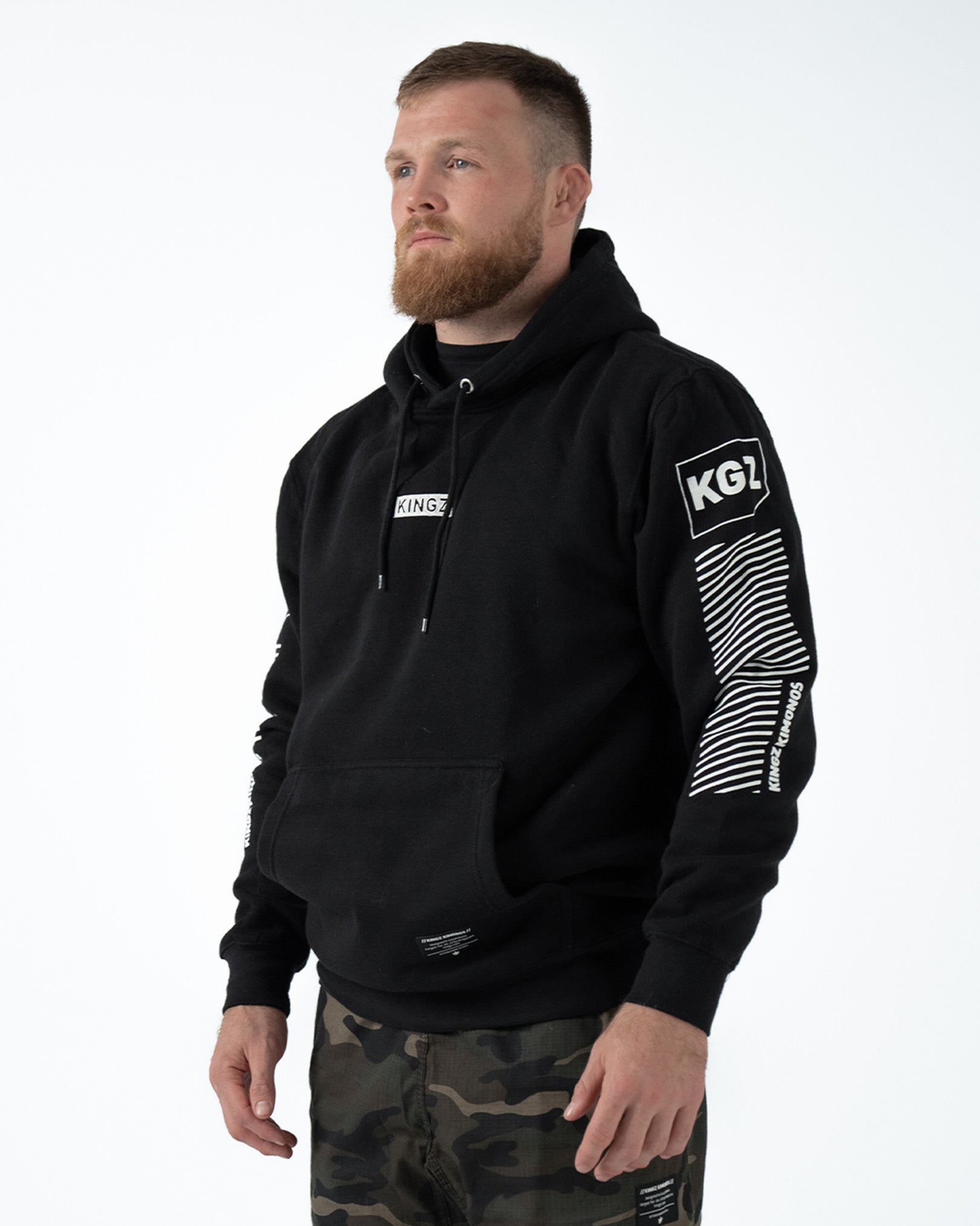Slant Bar Pullover Hoodie