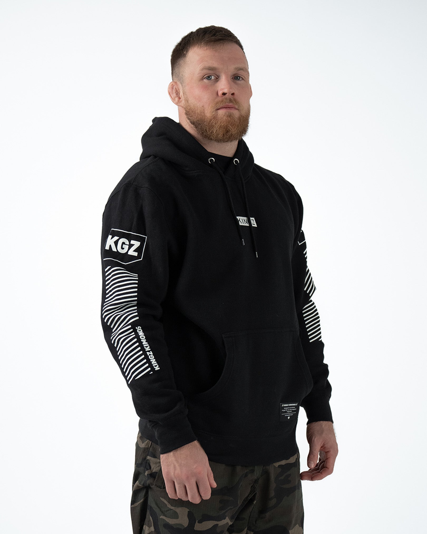 Slant Bar Pullover Hoodie