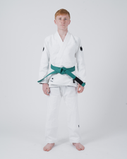 Kingz The ONE V2 Kids BJJ Gi - White Jiu Jitsu Gear Kingz