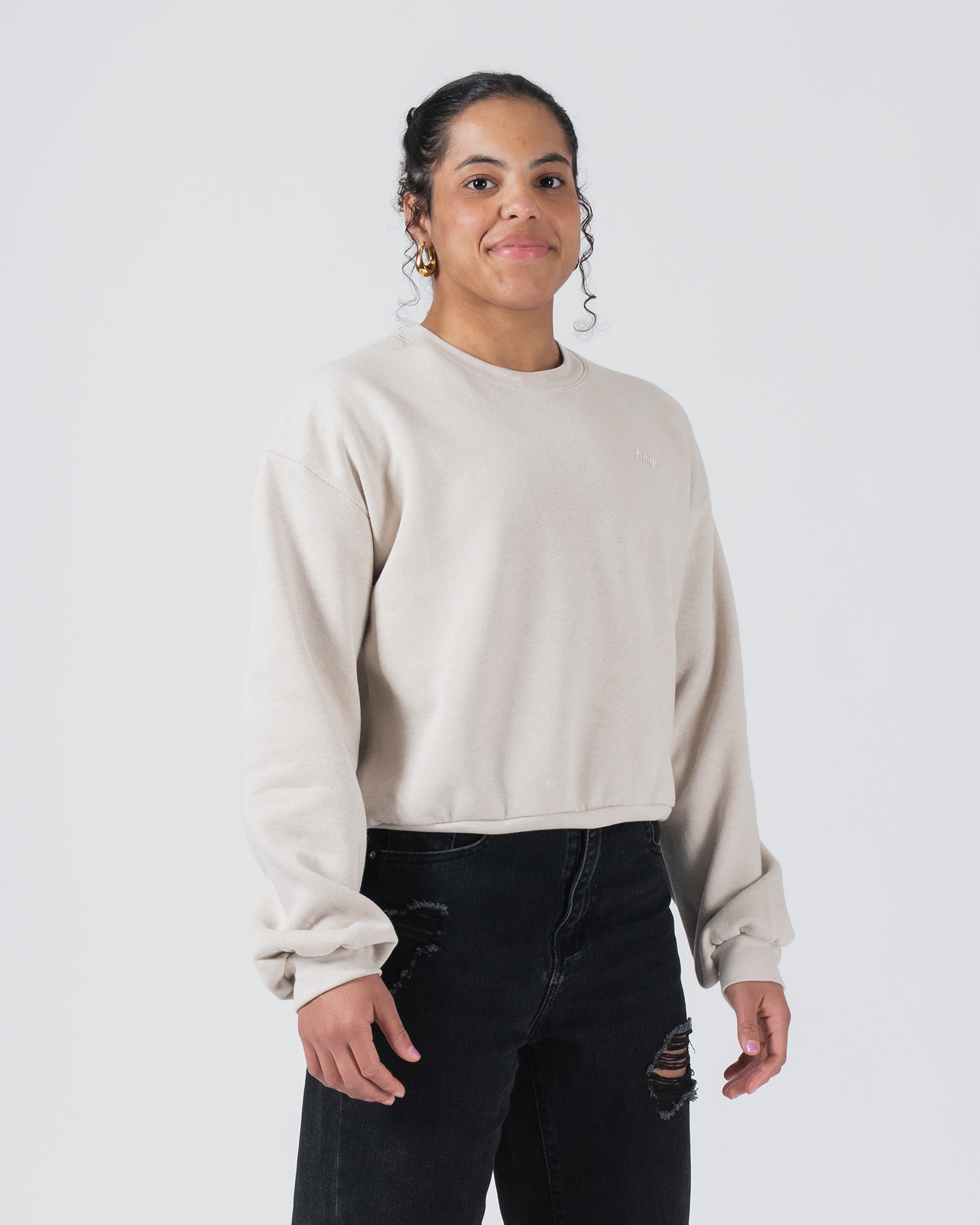Script Women's Crewneck Sweatshirt