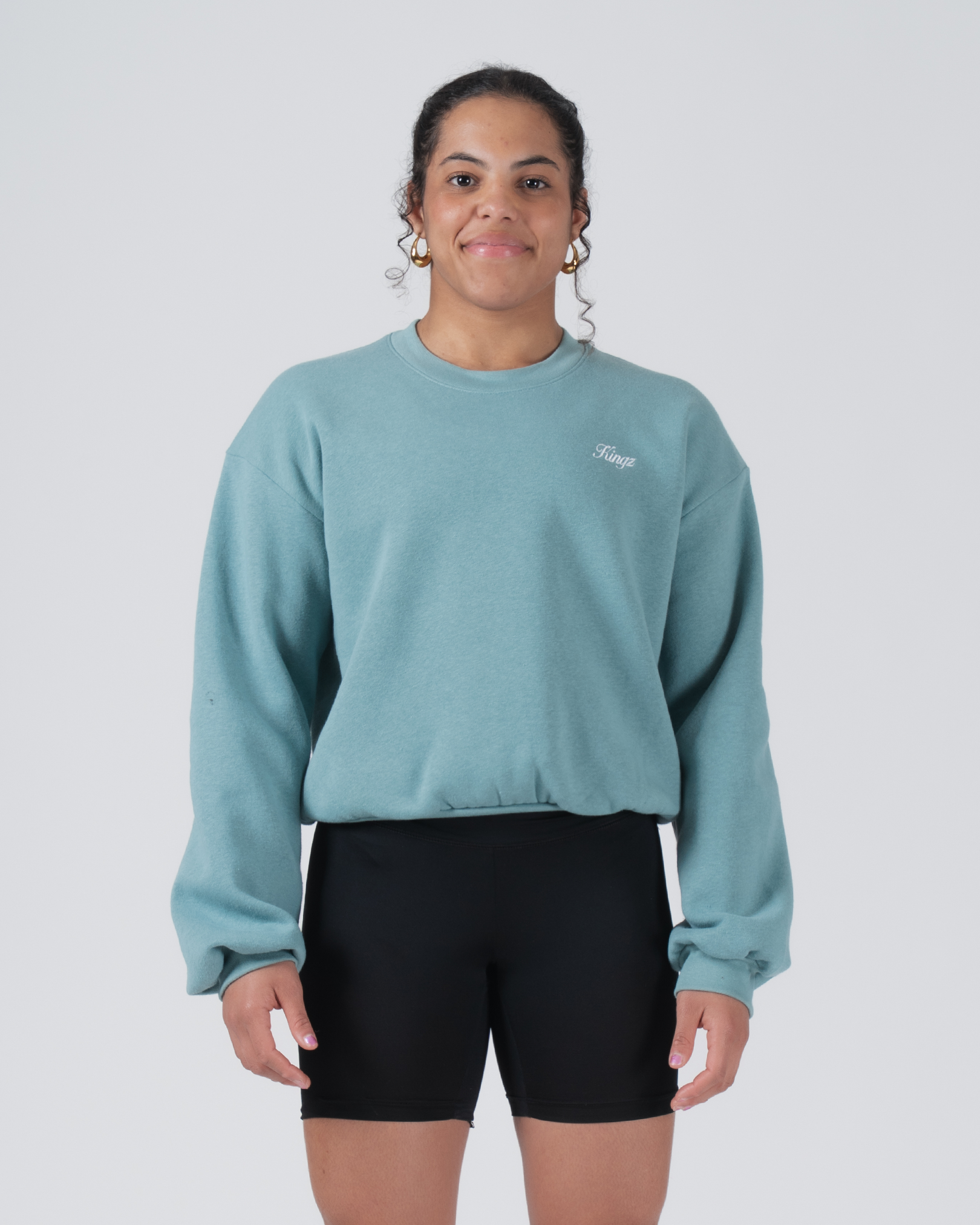 Script Women's Crewneck Sweatshirt - Artic