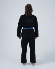 Born to Rule Women's Jiu Jitsu Gi - Black BJJ Gi Kingz