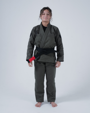 Born to Rule Women's Jiu Jitsu Gi - Green BJJ Gi Kingz