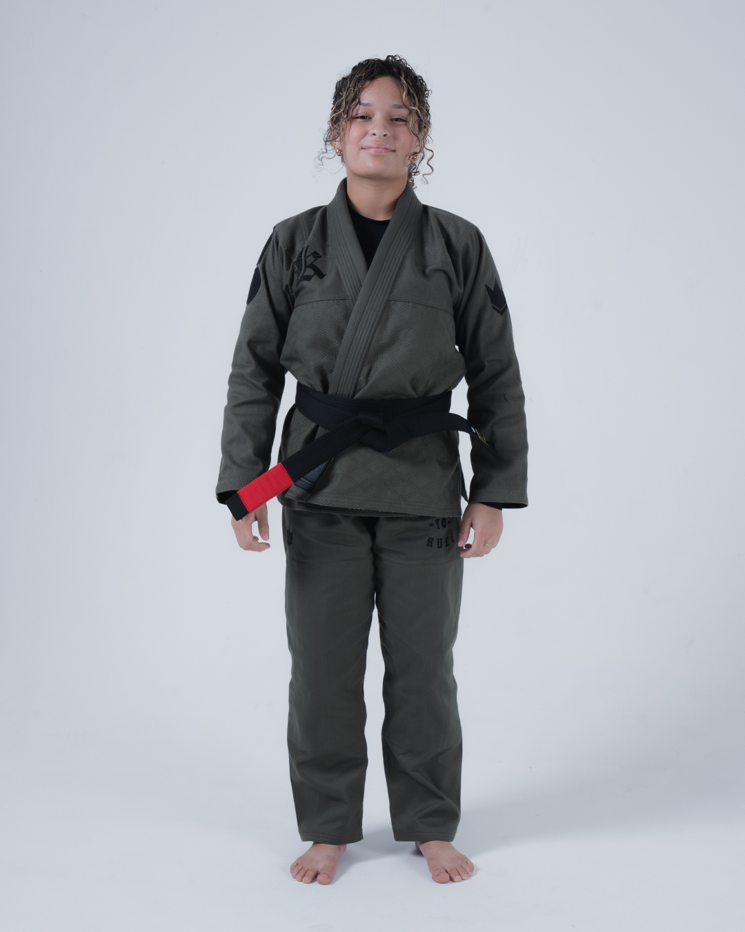 Born to Rule Women's Jiu Jitsu Gi - Green