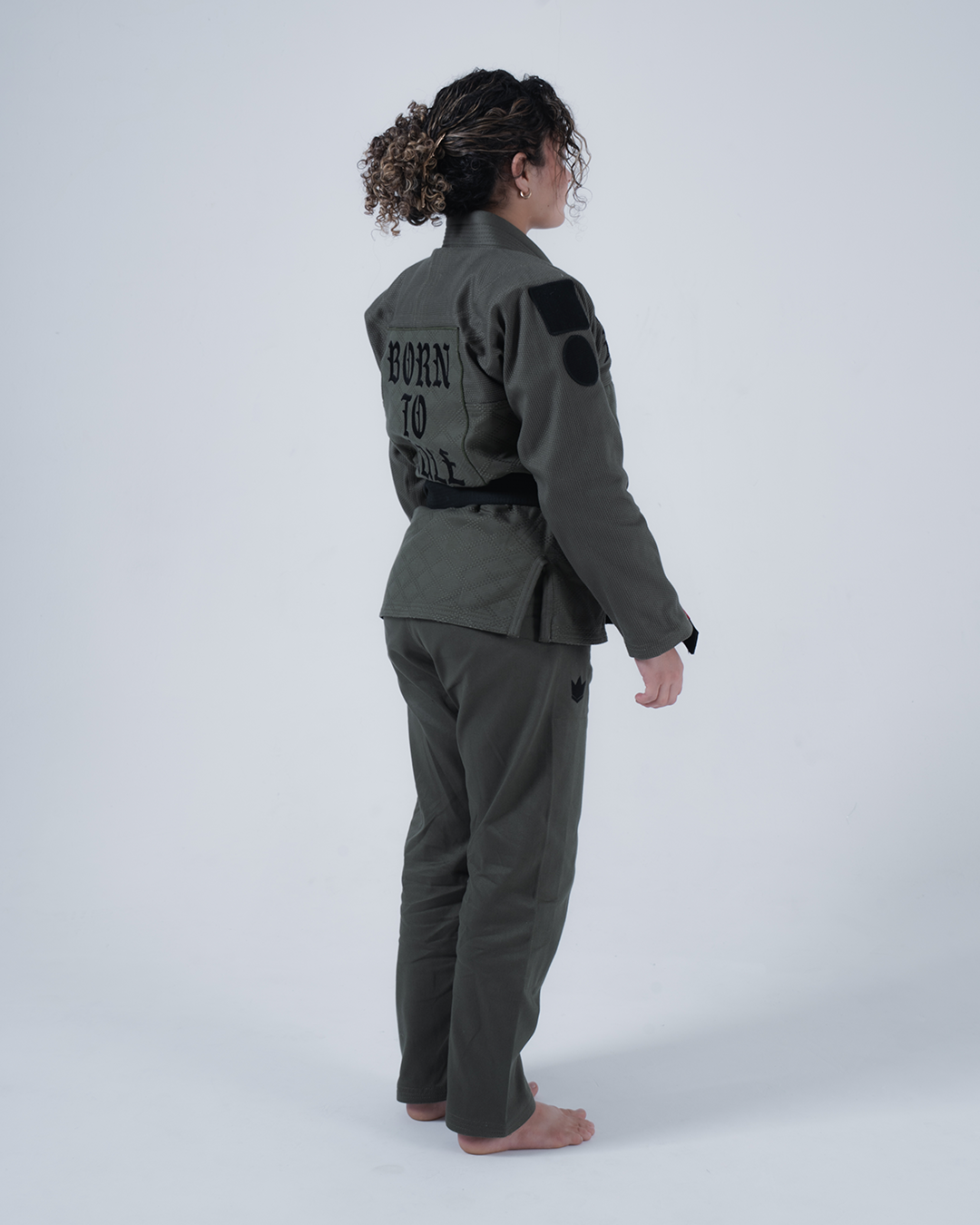 Born to Rule Women's Jiu Jitsu Gi - Green