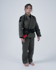 Born to Rule Women's Jiu Jitsu Gi - Green BJJ Gi Kingz