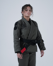 Born to Rule Women's Jiu Jitsu Gi - Green BJJ Gi Kingz