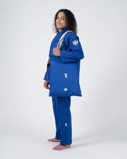 Kingz The ONE V2 Women's Jiu Jitsu Gi - Blue Jiu Jitsu Gear Kingz