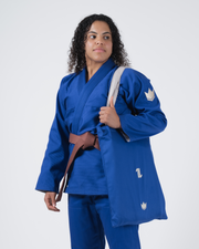 Kingz The ONE V2 Women's Jiu Jitsu Gi - Blue Jiu Jitsu Gear Kingz