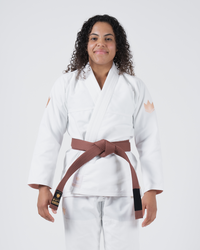 Kingz The ONE V2 Women's Jiu Jitsu Gi - White Jiu Jitsu Gear Kingz F0 White