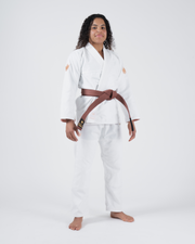 Kingz The ONE V2 Women's Jiu Jitsu Gi - White Jiu Jitsu Gear Kingz