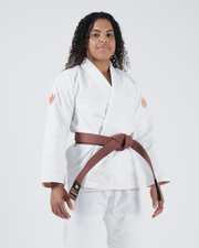 Kingz The ONE V2 Women's Jiu Jitsu Gi - White Jiu Jitsu Gear Kingz