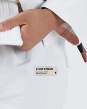 Kingz The ONE V2 Women's Jiu Jitsu Gi - White Jiu Jitsu Gear Kingz
