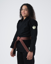 Kingz The ONE V2 Women's Jiu Jitsu Gi - Black Jiu Jitsu Gear Kingz