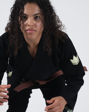 Kingz The ONE V2 Women's Jiu Jitsu Gi - Black Jiu Jitsu Gear Kingz