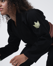 Kingz The ONE V2 Women's Jiu Jitsu Gi - Black Jiu Jitsu Gear Kingz