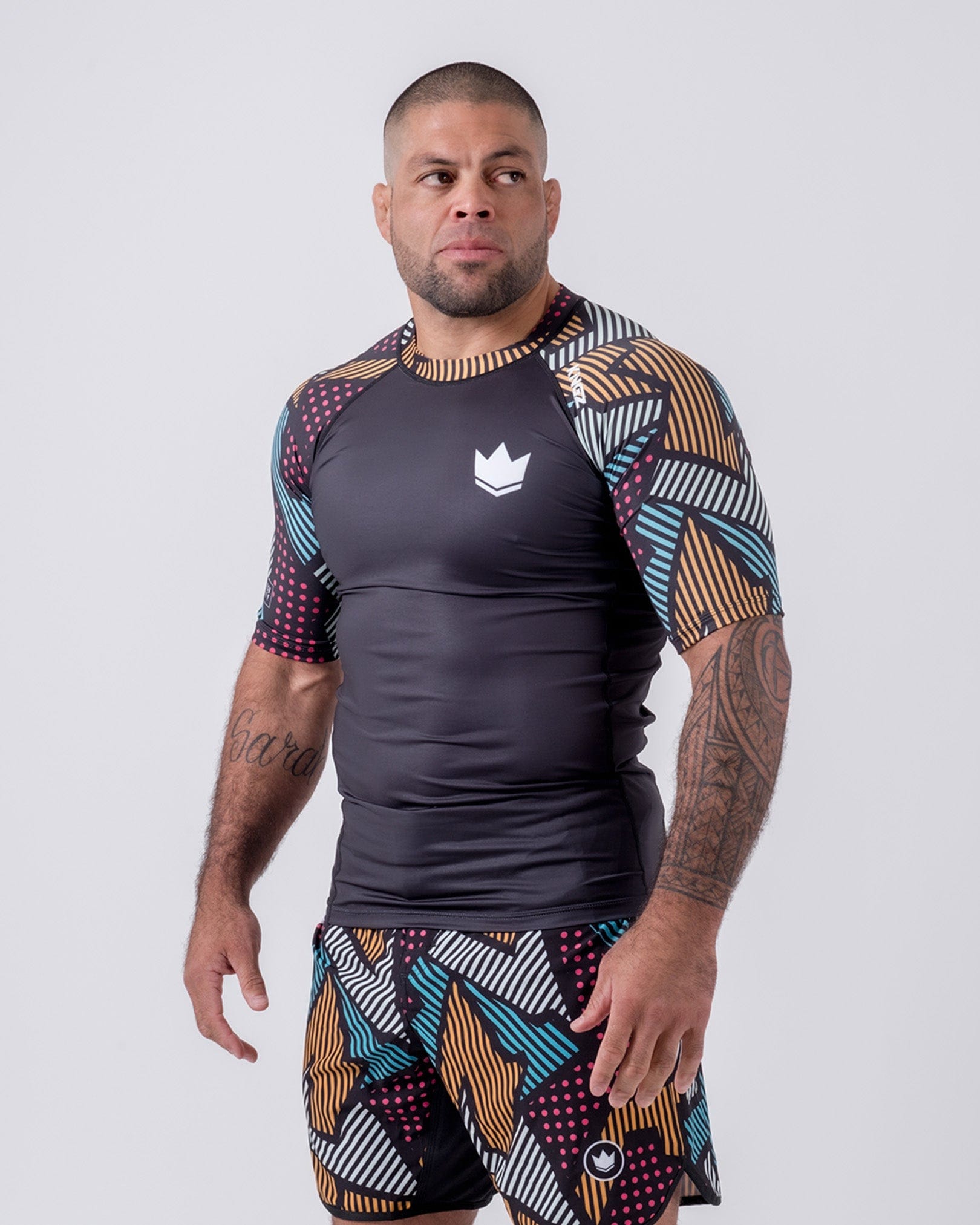 Kingz Patchwork Rashguard