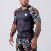 Kingz Patchwork Rashguard Rash Guards Kingz