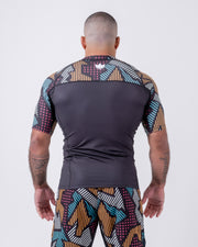 Kingz Patchwork Rashguard Rash Guards Kingz
