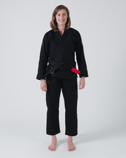 Kingz The ONE Women's Jiu Jitsu Gi - Smoke Blue Edition - Black KIMONOS Kingz
