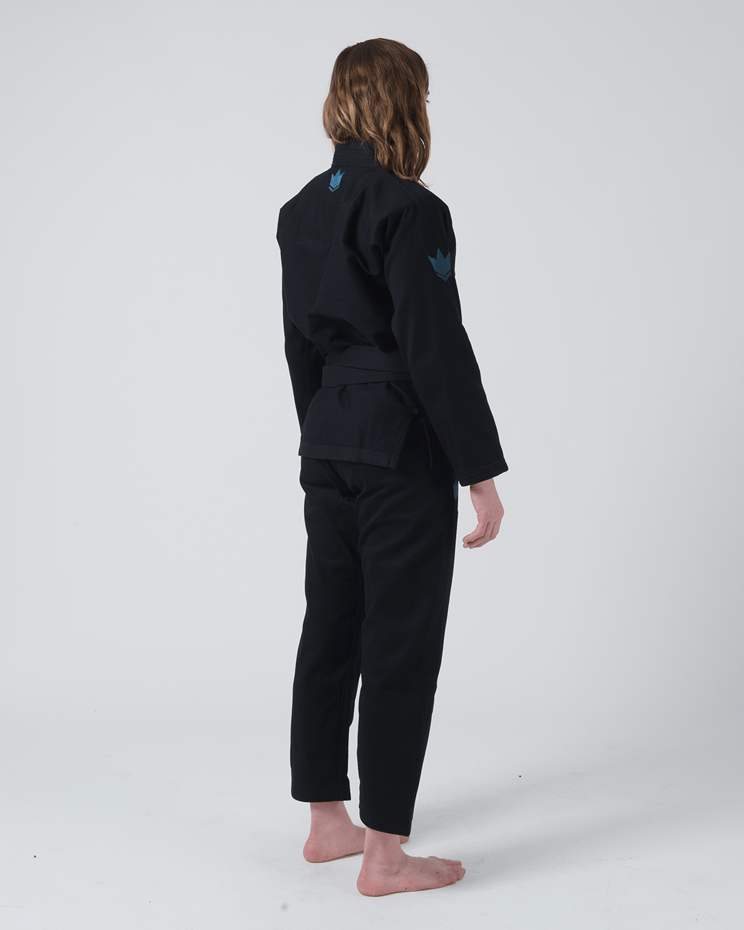 Kingz The ONE Women's Jiu Jitsu Gi - Smoke Blue Edition - Black