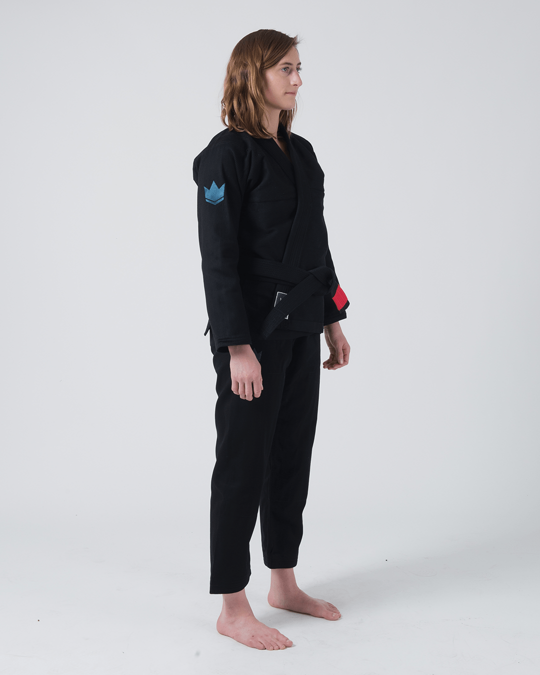 Kingz The ONE Women's Jiu Jitsu Gi - Smoke Blue Edition - Black
