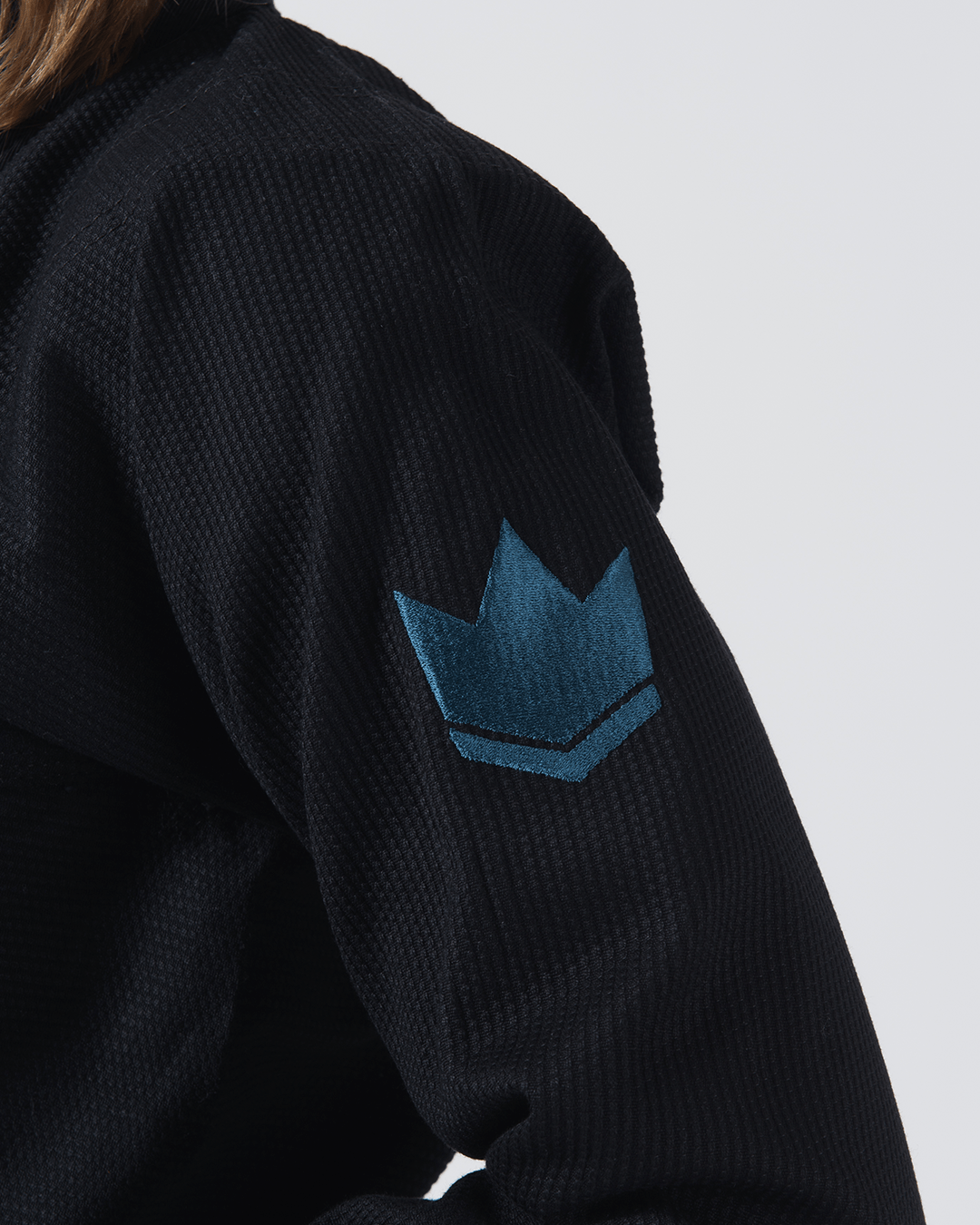 Kingz The ONE Women's Jiu Jitsu Gi - Smoke Blue Edition - Black