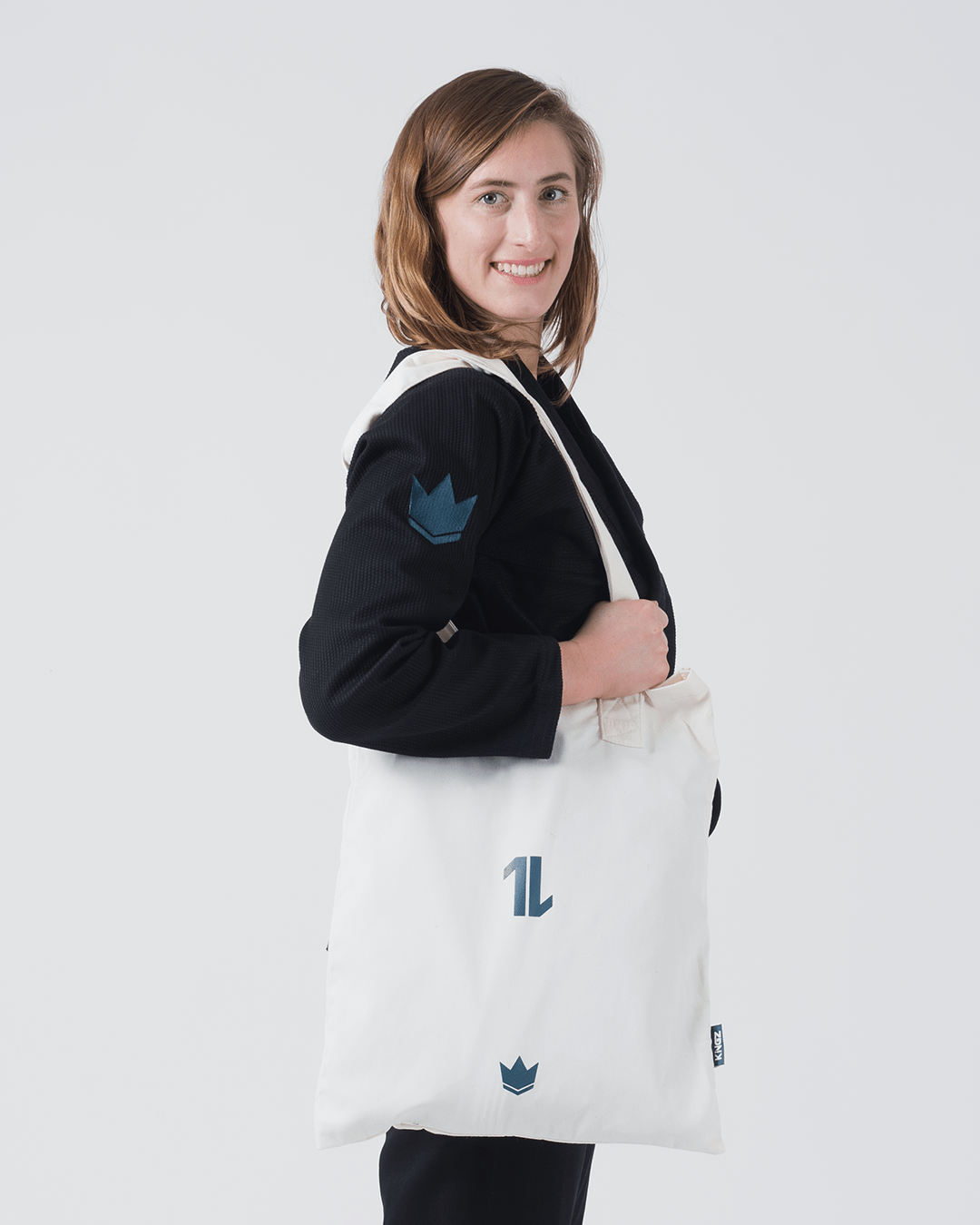 Kingz The ONE Women's Jiu Jitsu Gi - Smoke Blue Edition - Black