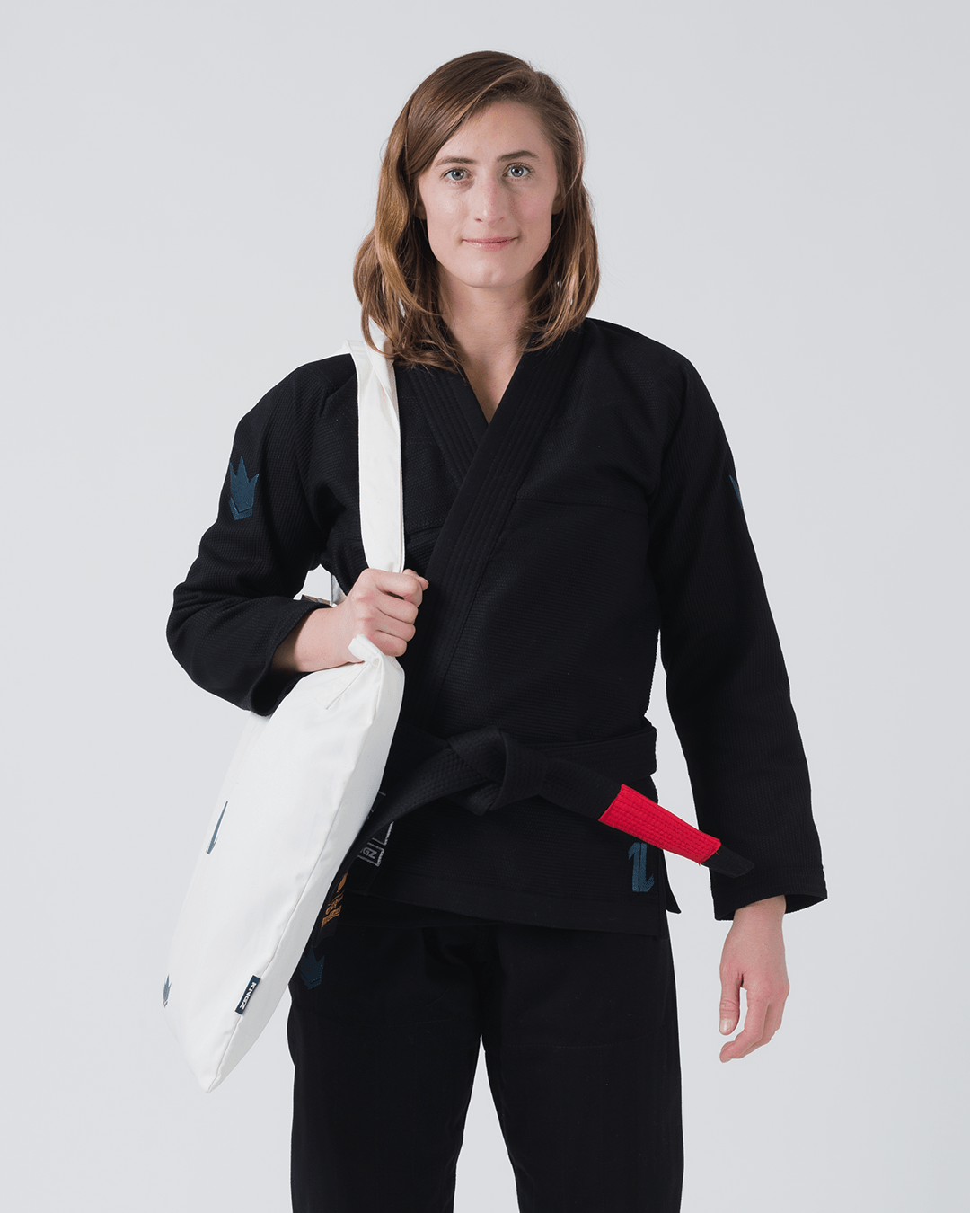 Kingz The ONE Women's Jiu Jitsu Gi - Smoke Blue Edition - Black