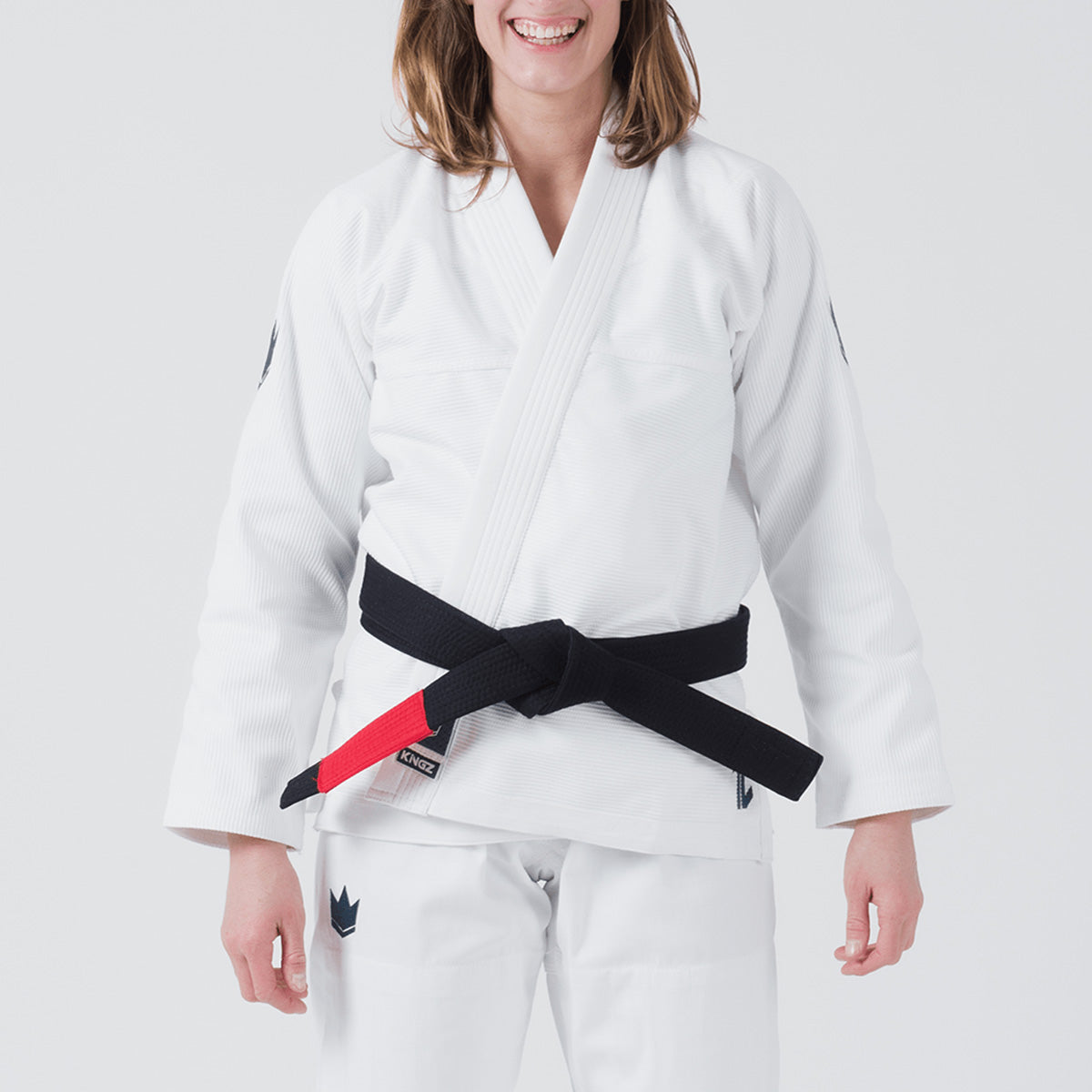 Kingz The ONE Women's Jiu Jitsu Gi - Smoke Blue Edition - White