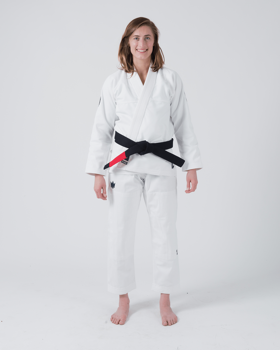 Kingz The ONE Women's Jiu Jitsu Gi - Smoke Blue Edition - White