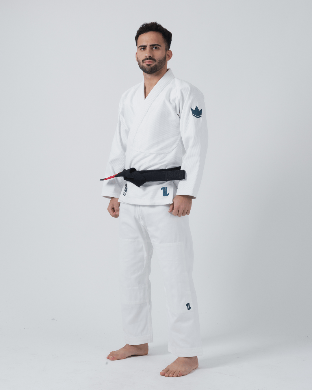 Kingz The ONE Jiu Jitsu Gi - Smoke Blue Edition - White