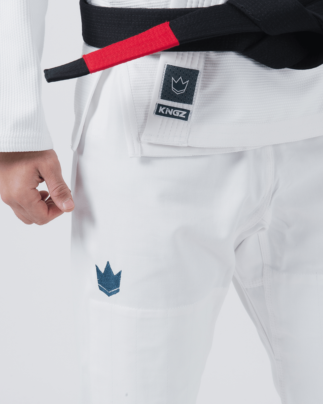 Kingz The ONE Jiu Jitsu Gi - Smoke Blue Edition - White