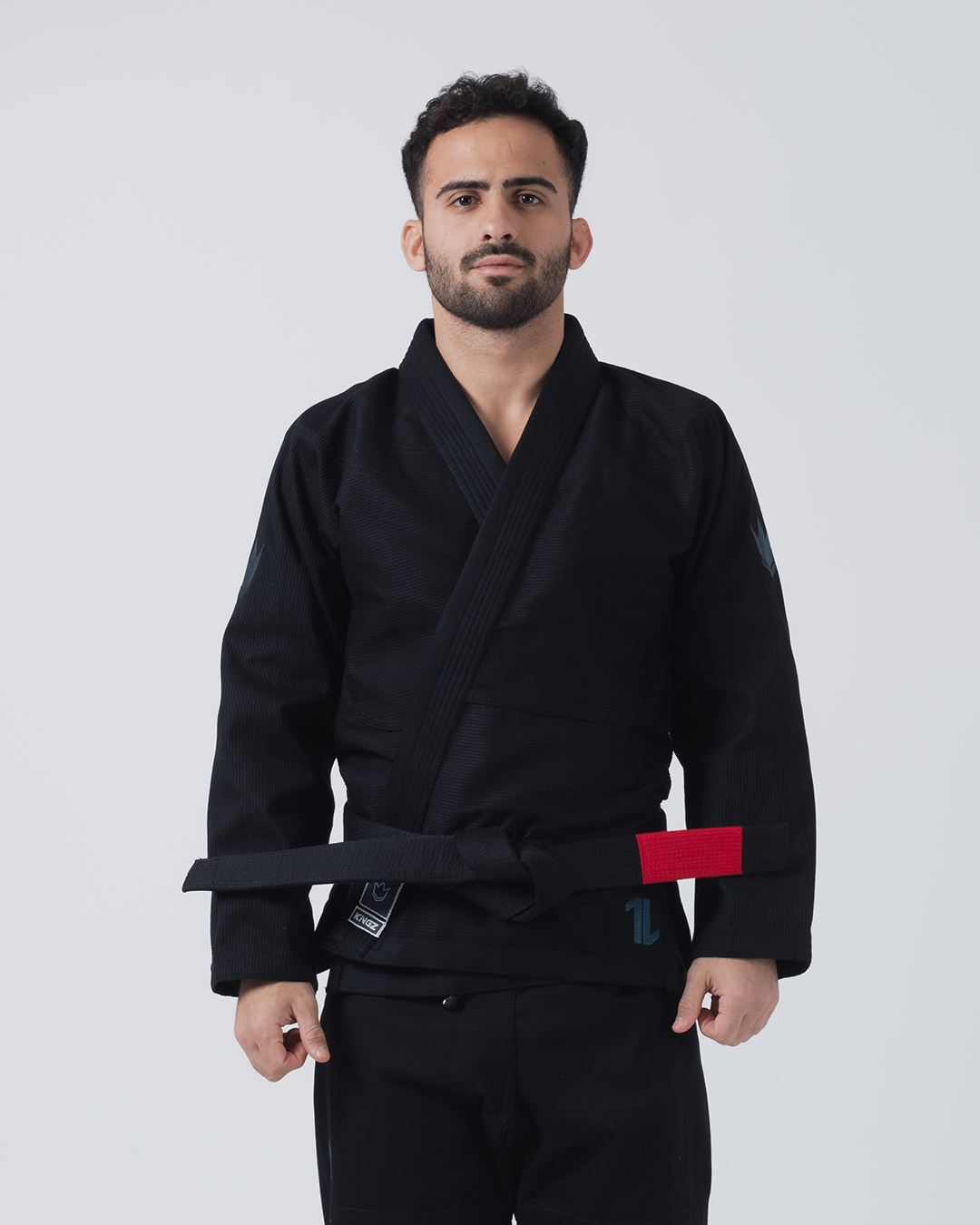 Kingz The ONE Jiu Jitsu Gi - Smoke Blue Edition - Black