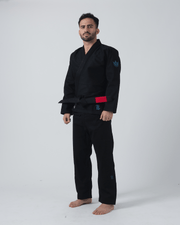Kingz The ONE Jiu Jitsu Gi - Smoke Blue Edition - Black KIMONOS KingzKimonos.com