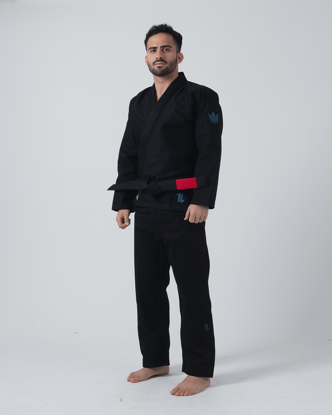 Kingz The ONE Jiu Jitsu Gi - Smoke Blue Edition - Black