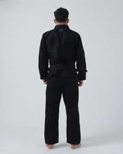 Kingz The ONE Jiu Jitsu Gi - Smoke Blue Edition - Black KIMONOS KingzKimonos.com
