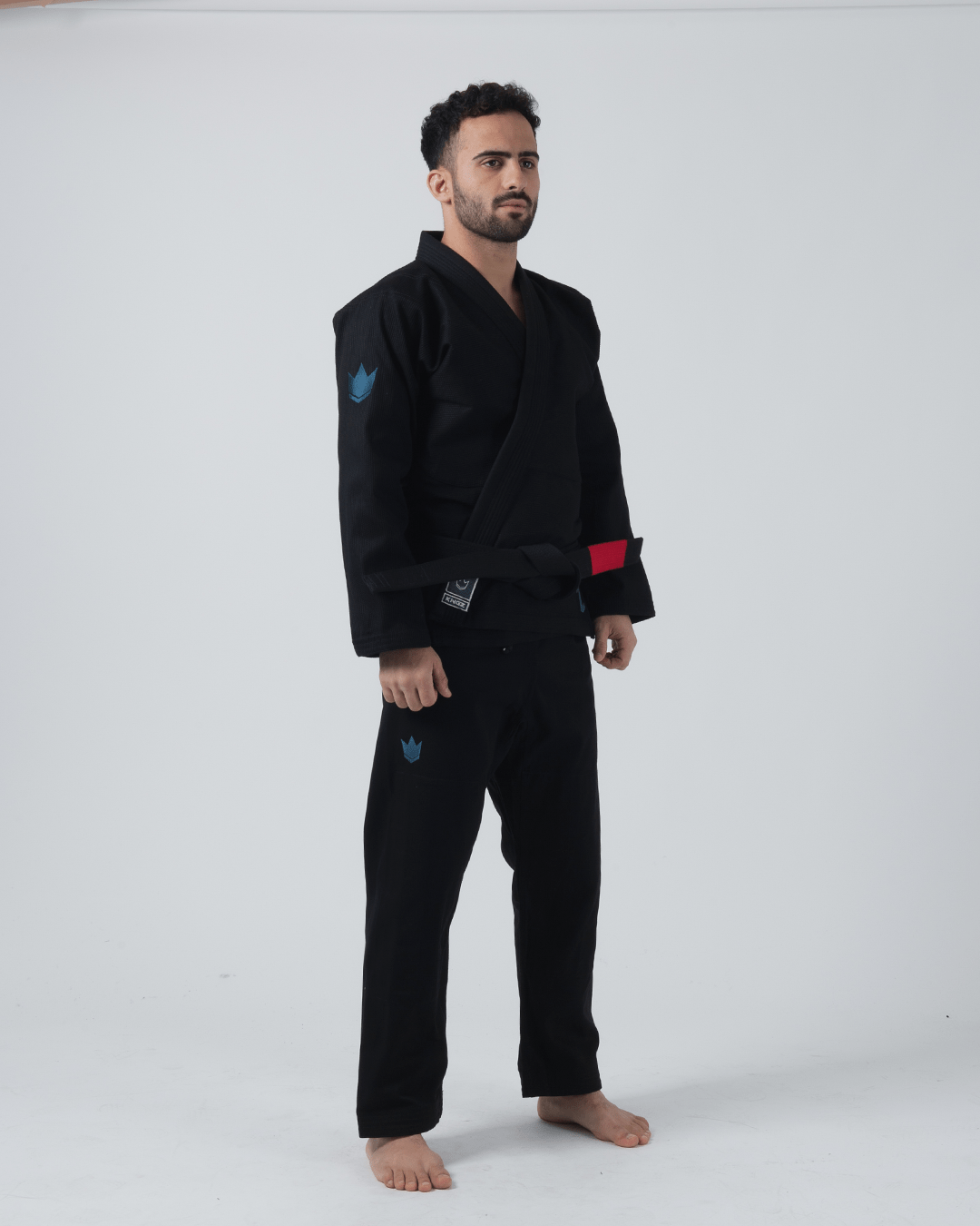 Kingz The ONE Jiu Jitsu Gi - Smoke Blue Edition - Black