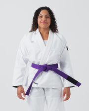 Kore V2 Women's Jiu Jitsu Gi - White KIMONOS Kingz F0 White