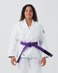 Kore V2 Women's Jiu Jitsu Gi - White KIMONOS Kingz F0 White