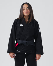 Kore V2 Women's Jiu Jitsu Gi - Black KIMONOS Kingz F0 Black