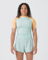 Terra Women's Rashguard - Green Edition No-Gi & Compression Kingz XS