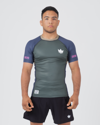Draft Rashguard Rash Guards Kingz XS Storm Blue