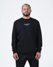 Solo Crewneck Sweater Streetwear Kingz XS Black