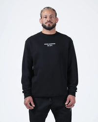 Solo Crewneck Sweater Streetwear Kingz XS Black