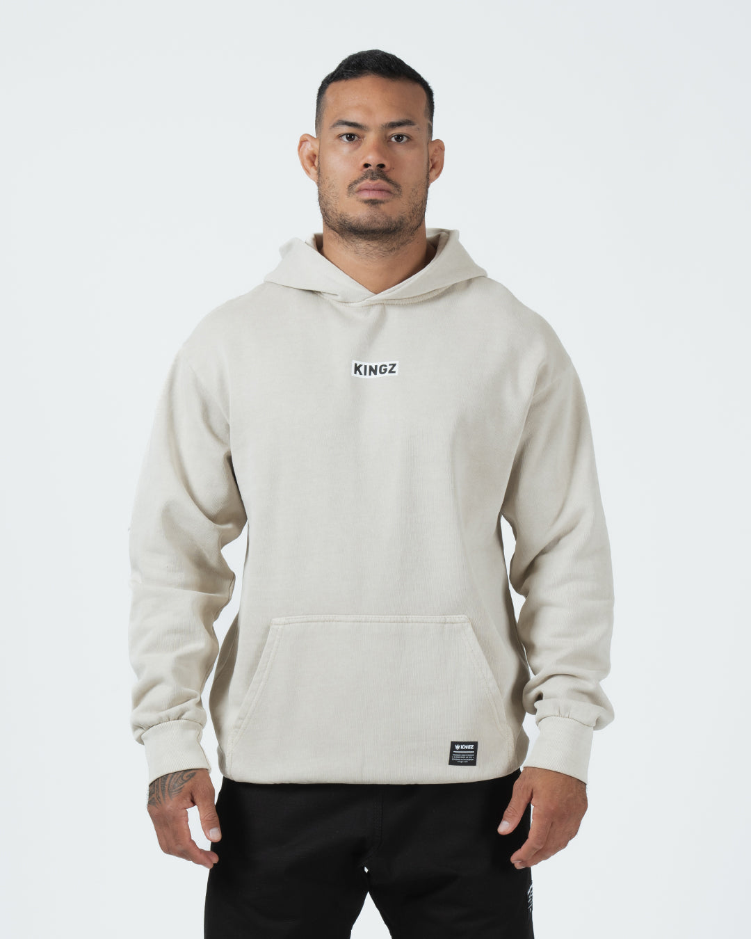 Box Hoodie - Tan