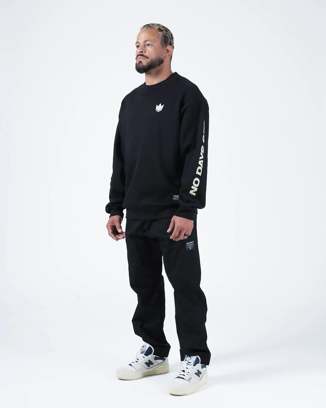 No Days Off Crewneck Sweater