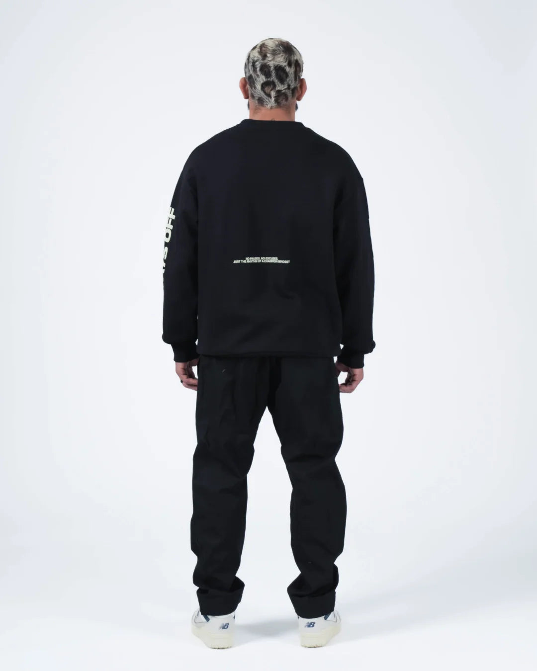 No Days Off Crewneck Sweater