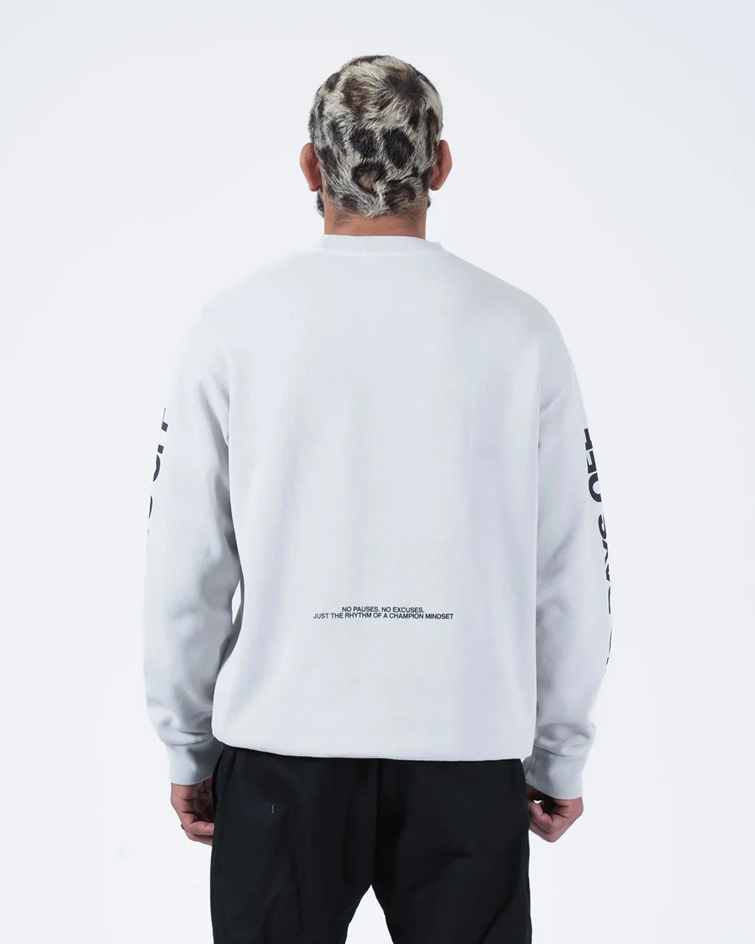 No Days Off Crewneck Sweater